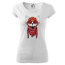 Červená panda hipster