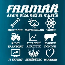 Symboly farmář - Traktorista a partner