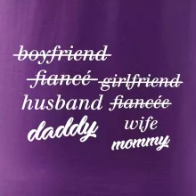 Partnerské triko nastávající rodiče