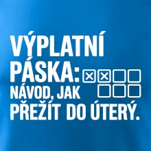 VÝPLATNÍ PÁSKA: Návod, jak přežít do úterý