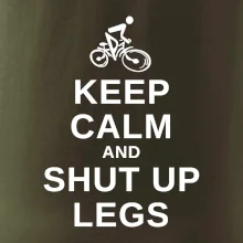 Keep calm and shut your legs