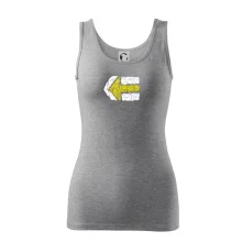 Párová turistická značka žlutá