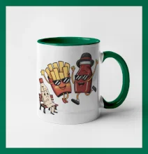 Souboj o hranolky kečup tatarka