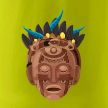 Mayové maska hnědá