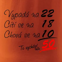 Vypadá, cítí se, chová se - 50 let Vypadá, cítí se, chová se - 50 let