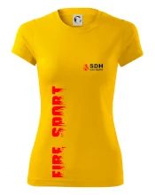 SDH nápis (oheň, firesport, název sboru - vlastní nápis)