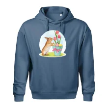 Velikonoční zajíček tulipány Velikonoční zajíček tulipány