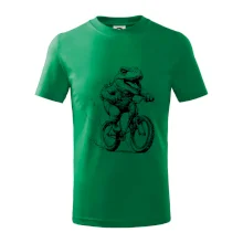 Naštvaný Dinosaurus na kole