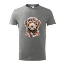 Lagotto romagnolo vyšívaná hlava