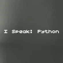 I Speak Python