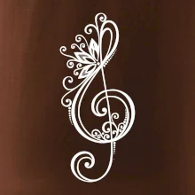 Houslový klíč kytky