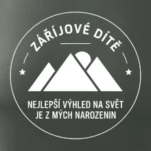 Zářijové dítě. Nejlepší výhled na svět je z mých narozenin