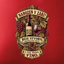 Narozen v září! Víno