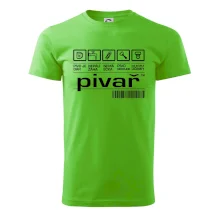 Čárový kód pivař Čárový kód pivař