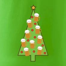 Nic více nepotřebuji - stromeček a pivo (Pecka design)