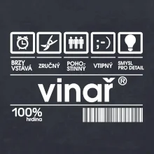 Čárový kód vinař