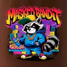 Mýval - masked bandit grafitti