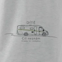 Dítě cíl neznám otázky mi nedojdou obytný automobil