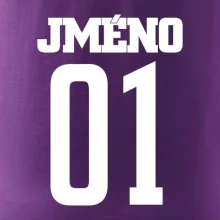 Florbalový  dres - vlastní jméno a číslo