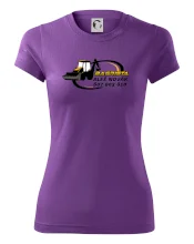 Bagrista v kruhu - vlastní nápis