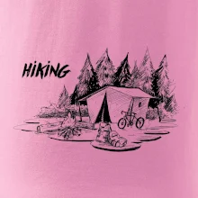 Hiking - obrázek kreslený