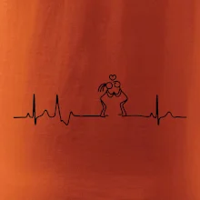 EKG zamilovaný pár