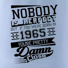 Nobody is perfect - 1965