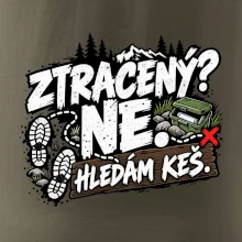 Ztracený ne hledám keš otisky bot