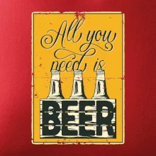 All you need is beer