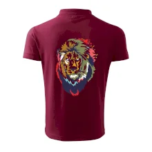 Hlava lva kreslená jednoduchá