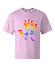 LGBT hand print