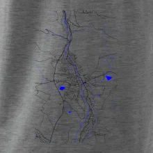 Vrchlabí - Mapa s vodními toky