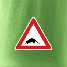 Dopravní značka - krysa