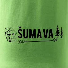 Šumava nápis