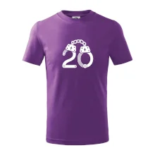 Narozeninové tričko pro policajta - pouta 20