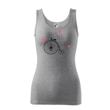 Crazy bike girl