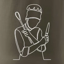 Kuchař jedním tahem