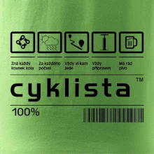 Čárový kód - Cyklista