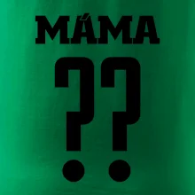 Máma - dres se jménem a číslem