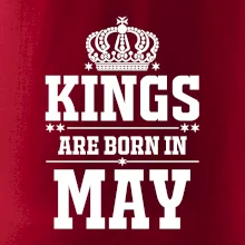 Kings are born in May