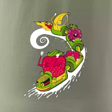 Milkshake vlak kreslený (Pecka design)