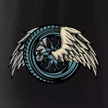 Moto kolo s křídly