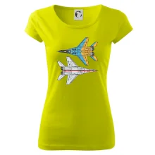 Mig 29 Fulcrum ze spoda a ze zhora