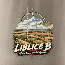 Liblice B vysílače v české krajině