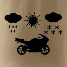 Motorkář za každého počasí - silnice