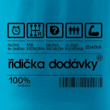 Čárový kód - řidička dodávky