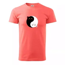 Kočky jin jang barevné