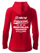 Je těžké být princezna - ředitelka