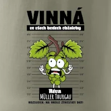 Vinná réva odsouzena Müller Thurgau