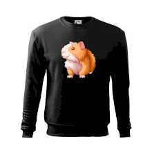 Morče - kreslené, bílo oranžové